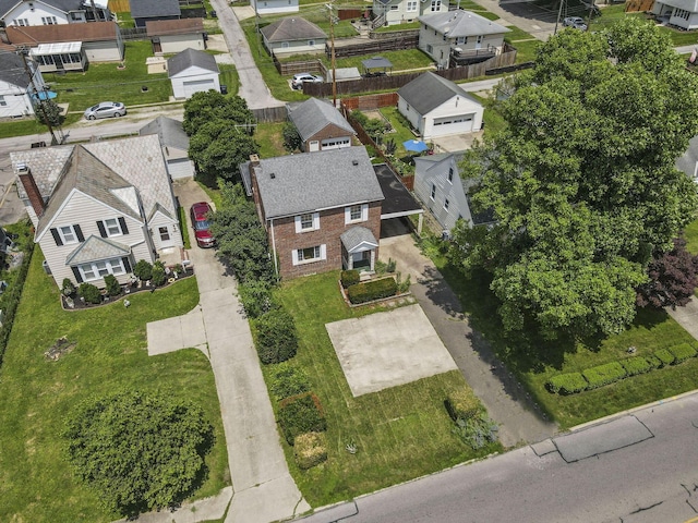 1444 N Columbus St, Lancaster, OH 43130 - aerial view of residential area