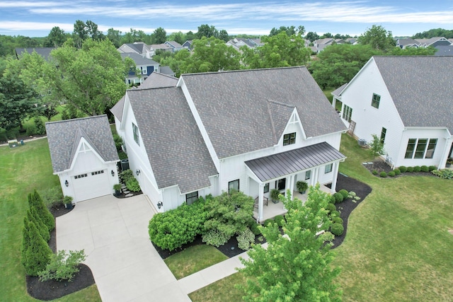 7211 Craigens Ct, Plain City, OH 43064 - aerial perspective of suburban area