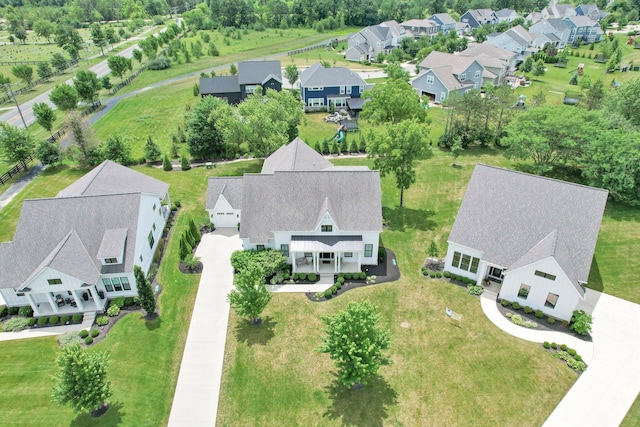 7211 Craigens Ct, Plain City, OH 43064 - aerial perspective of suburban area