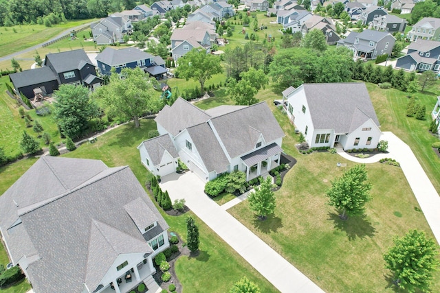 7211 Craigens Ct, Plain City, OH 43064 - aerial perspective of suburban area