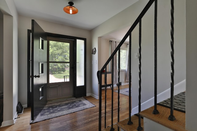 315 S Kellner Rd, Columbus, OH 43209 - foyer featuring wood finished floors and stairway