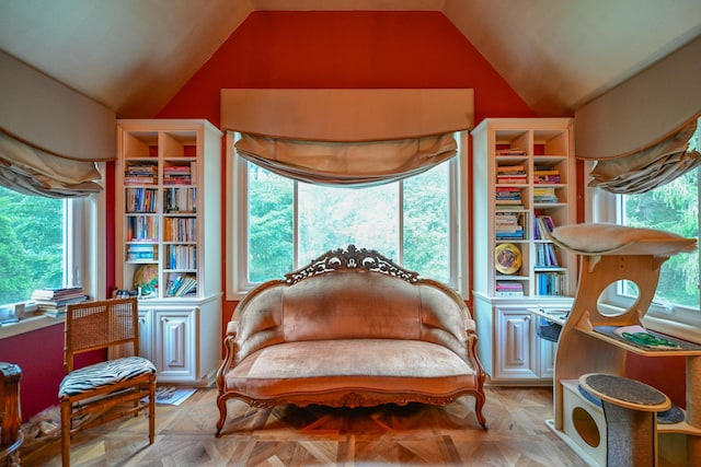 7394 Whitlind Ln, Athens, OH 45701 - sitting room featuring lofted ceiling and plenty of natural light