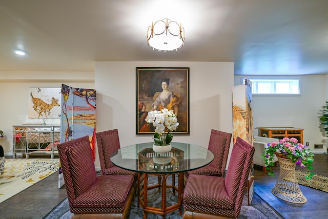 7394 Whitlind Ln, Athens, OH 45701 - dining area featuring recessed lighting
