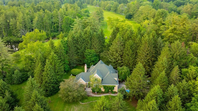 7394 Whitlind Ln, Athens, OH 45701 - view of subject property with a heavily wooded area