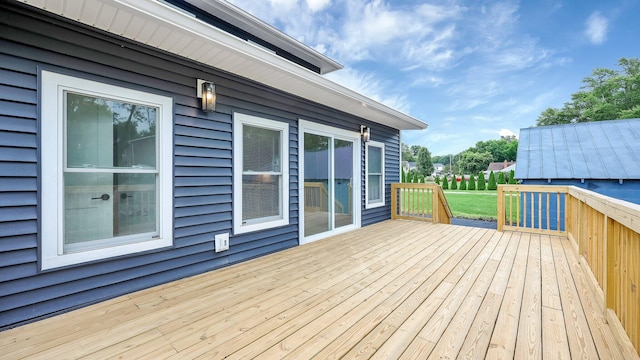 285 E Cherry St, Sunbury, OH 43074 - view of wooden deck