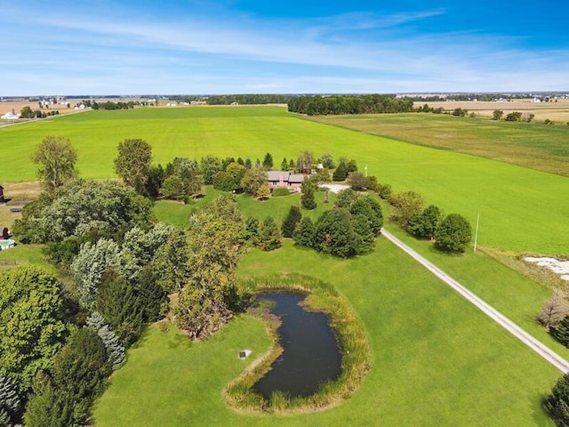 2390 Penry Rd, Radnor, OH 43066 - overview of rural landscape featuring a large body of water