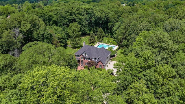 108 Hawks Cove Ct, Granville, OH 43023 - view of subject property featuring a forest