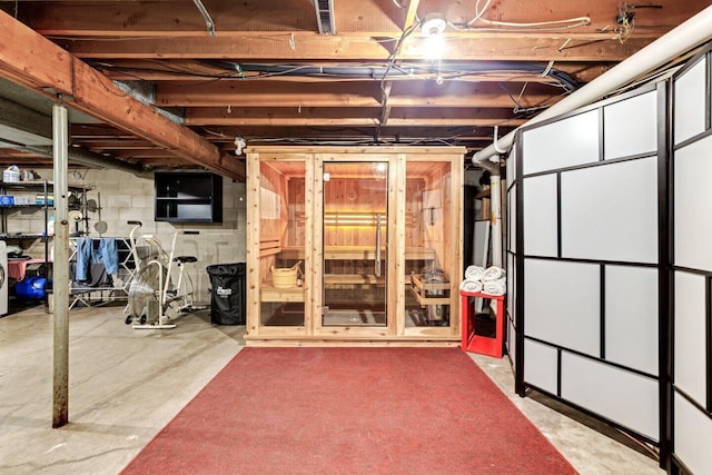 966 Larkstone Dr, Columbus, OH 43235 - view of unfinished below grade area
