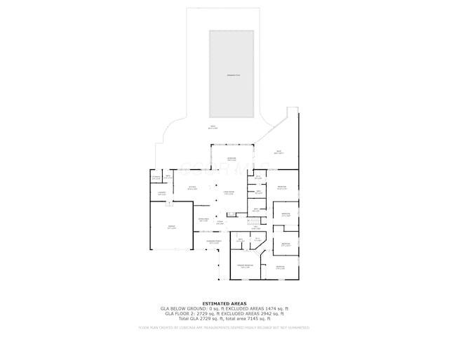 2500 Carriage Rd, Powell, OH 43065 - view of floor plan / room layout