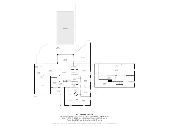 2500 Carriage Rd, Powell, OH 43065 - view of property floor plan