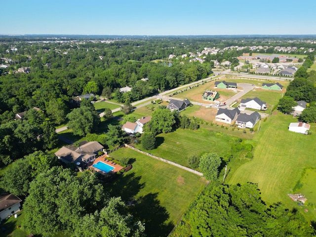 2500 Carriage Rd, Powell, OH 43065 - aerial view of property and surrounding area with nearby suburban area