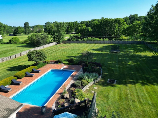 2500 Carriage Rd, Powell, OH 43065 - view of swimming pool with a fenced backyard