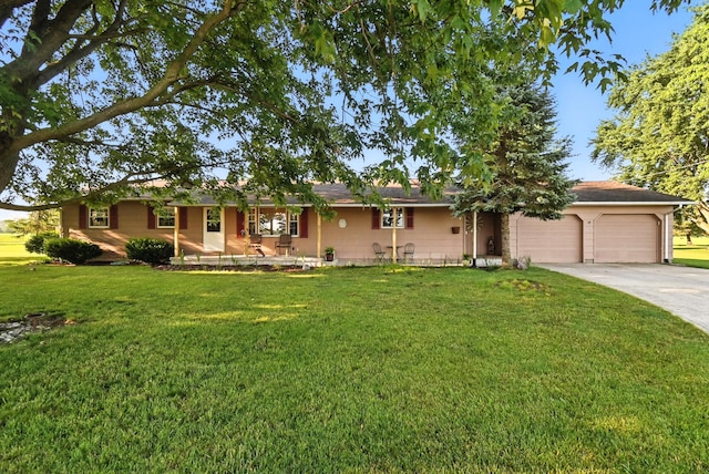 1994 County Road 61, Edison, OH 43320 - single story home featuring an attached garage, driveway, and a front lawn
