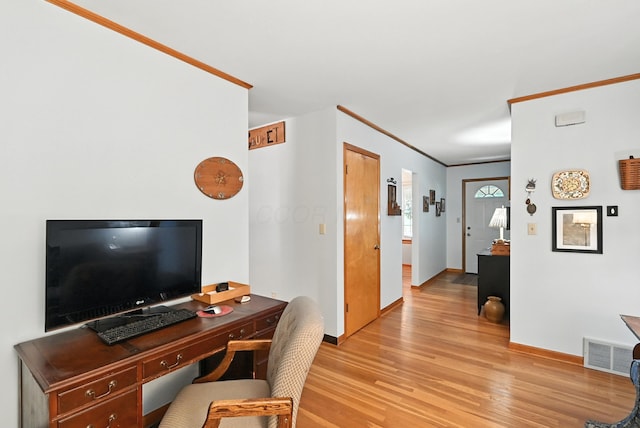 1994 County Road 61, Edison, OH 43320 - office space with light wood-style flooring and ornamental molding