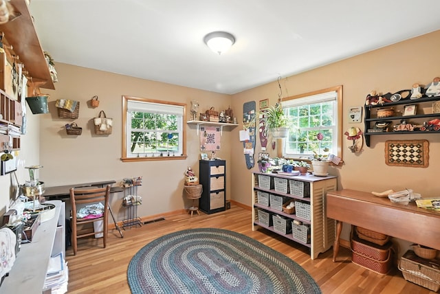 1994 County Road 61, Edison, OH 43320 - office area featuring wood finished floors