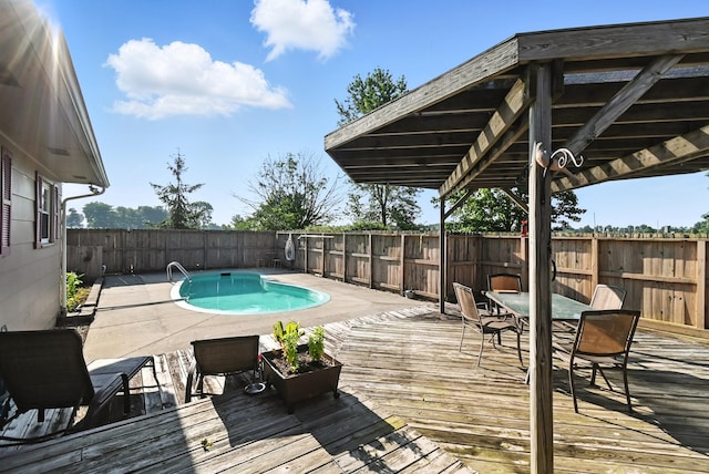 1994 County Road 61, Edison, OH 43320 - deck with a fenced backyard and outdoor dining space