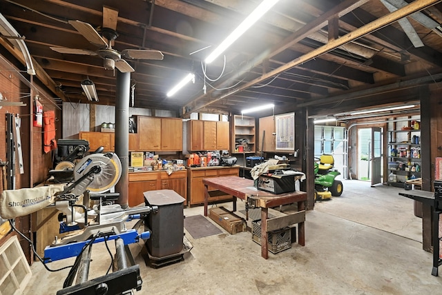 1994 County Road 61, Edison, OH 43320 - basement with a workshop area