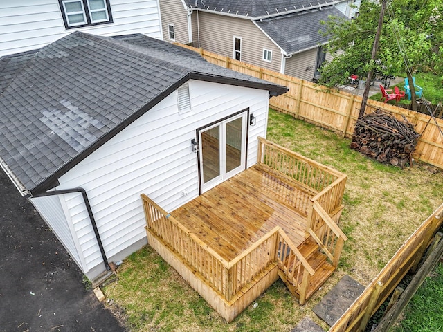 732 Columbus Ave, Washington Court House, OH 43160 - view of wooden terrace