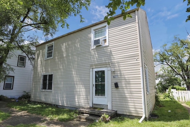 1077-1079 S James Rd, Columbus, OH 43227 - rear view of property featuring cooling unit