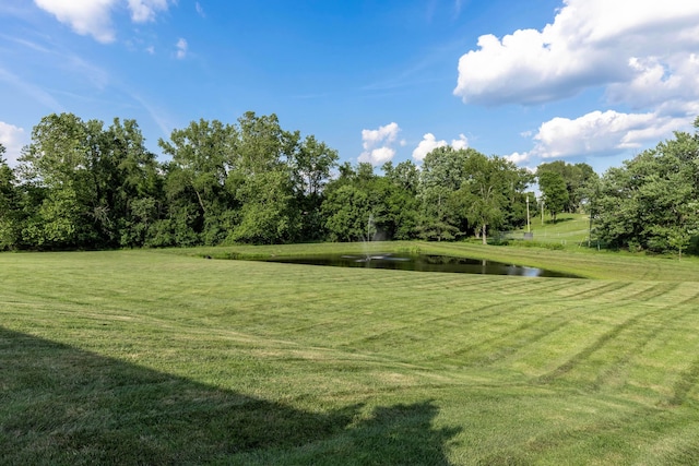810 Lambton Cir W, Lancaster, OH 43130 - view of grassy yard with a water view