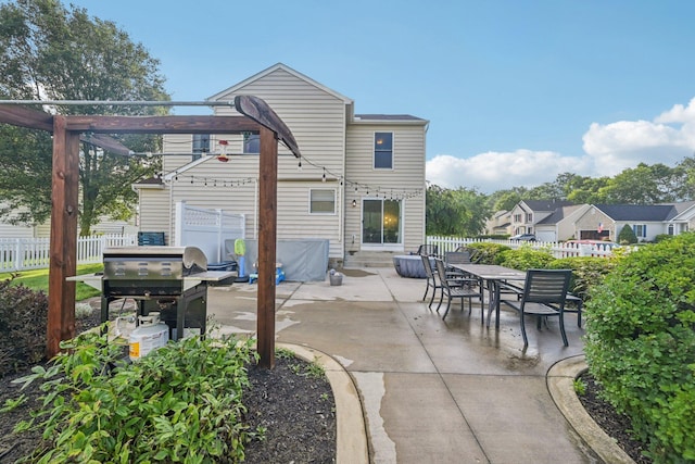 9375 Wingate Pl, Orient, OH 43146 - view of patio with entry steps and grilling area
