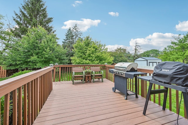 1077 Taylor Mills Dr, Reynoldsburg, OH 43068 - deck with a grill