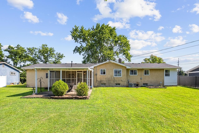 3329 Clime Rd, Columbus, OH 43223 - back of property featuring a sunroom