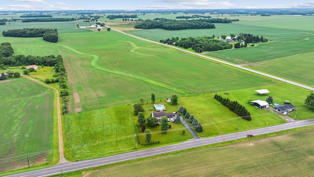 2532 State Route 292, West Mansfield, OH 43358 - overview of rural landscape featuring agricultural land