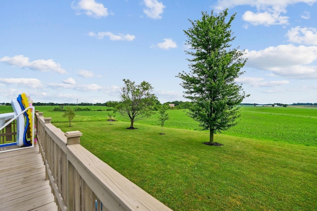 2532 State Route 292, West Mansfield, OH 43358 - view of green lawn featuring a view of rural / pastoral area