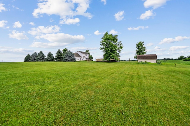 2532 State Route 292, West Mansfield, OH 43358 - view of grassy yard featuring a rural view