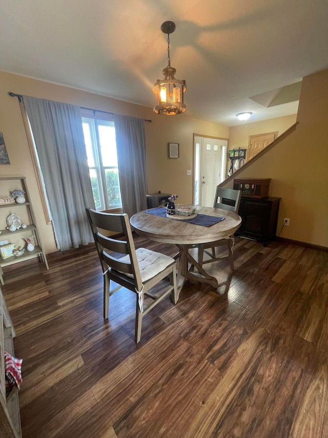 1889 Salt Lick Dr, Lancaster, OH 43130 - dining room featuring wood finished floors