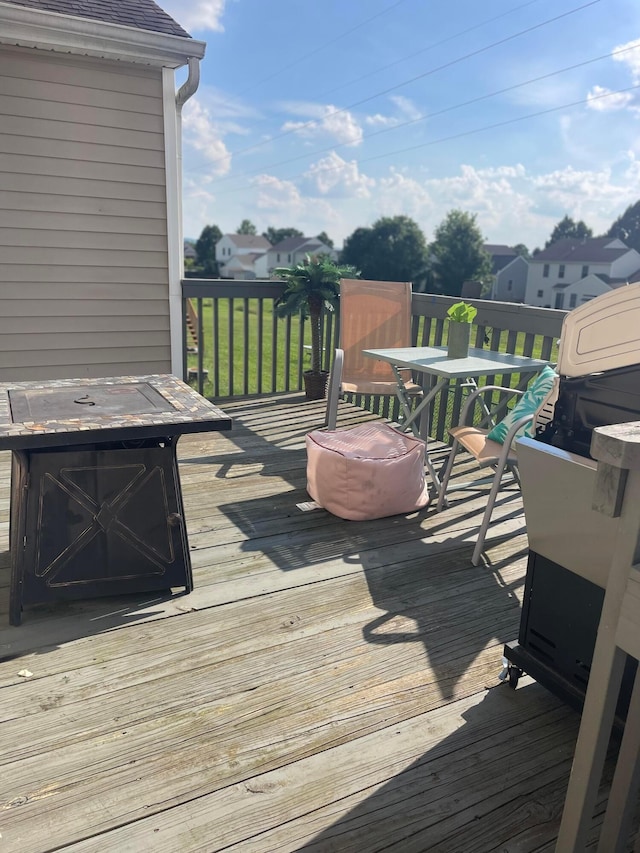 1889 Salt Lick Dr, Lancaster, OH 43130 - view of wooden deck