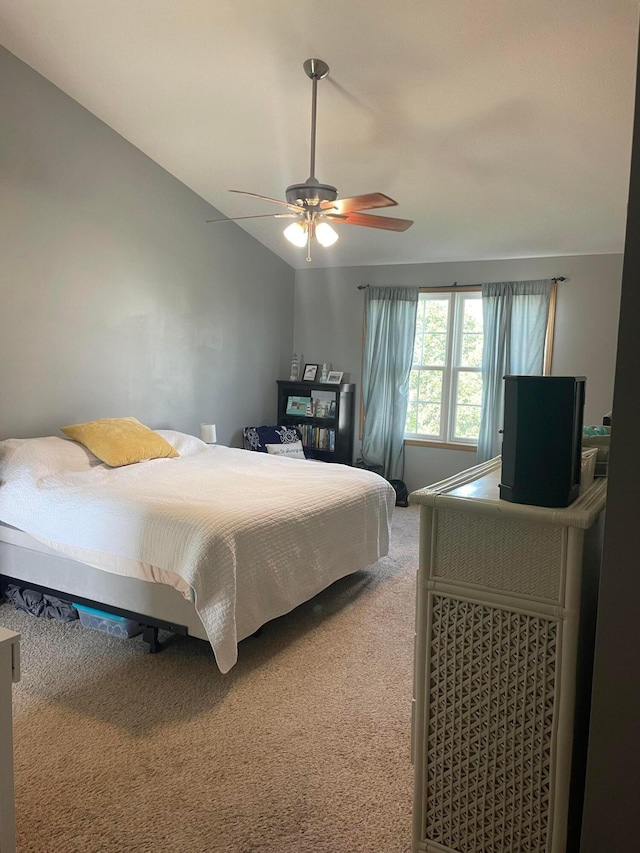 1889 Salt Lick Dr, Lancaster, OH 43130 - bedroom with light carpet and ceiling fan