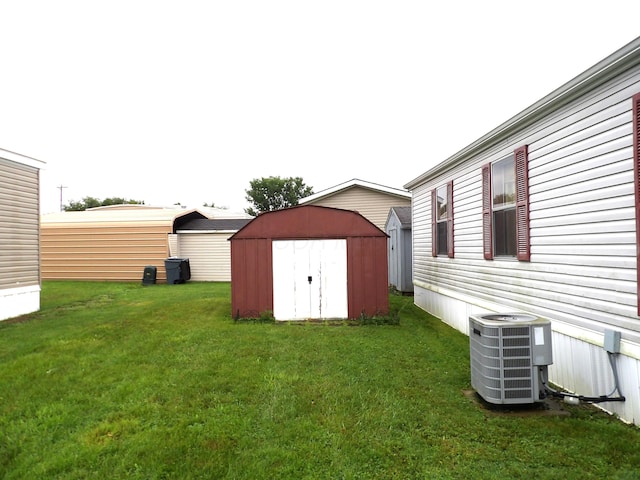 2445 Columbus Lancaster Rd NW Lot 463, Lancaster, OH 43130 - view of grassy yard with a shed