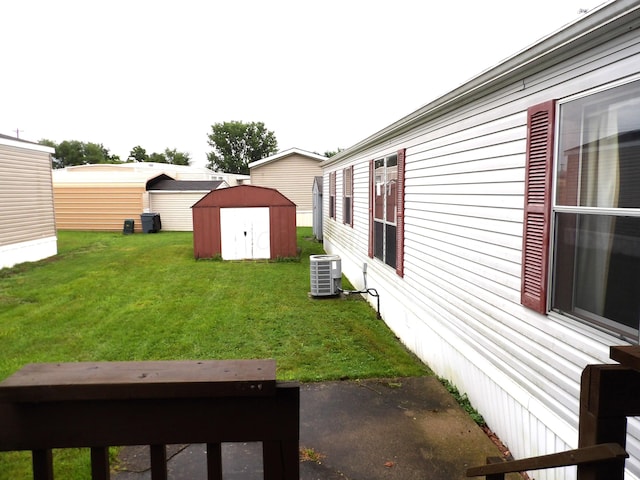 2445 Columbus Lancaster Rd NW Lot 463, Lancaster, OH 43130 - view of grassy yard featuring a storage shed