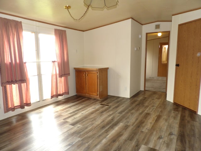 2445 Columbus Lancaster Rd NW Lot 463, Lancaster, OH 43130 - unfurnished room with wood finished floors and crown molding