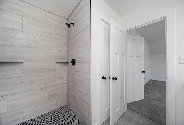 368 Woodview Dr, Chillicothe, OH 45601 - bathroom with a tile shower