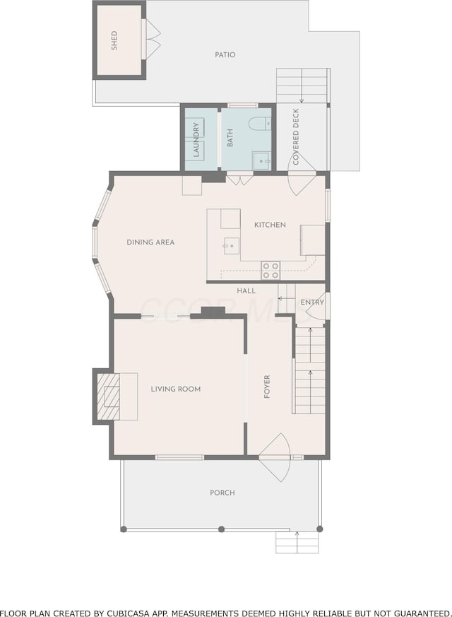 624 Oakwood Ave, Columbus, OH 43205 - view of property floor plan