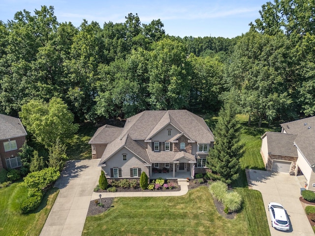 6820 Mahogany Dr, Galena, OH 43021 - view from above of property