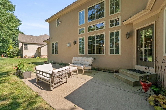 6820 Mahogany Dr, Galena, OH 43021 - view of patio with an outdoor living space