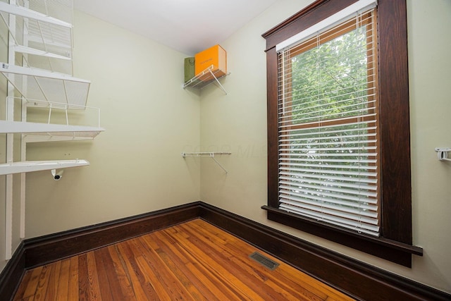 199 E Gates St, Columbus, OH 43206 - walk in closet with wood-type flooring