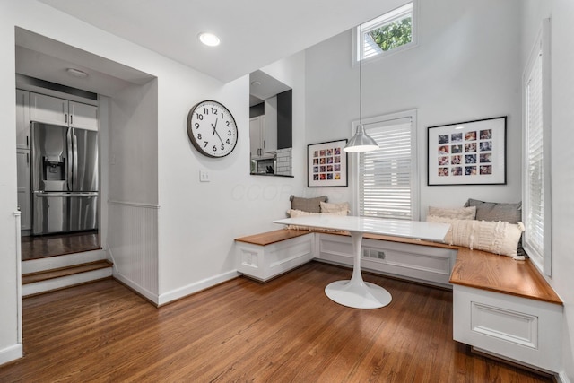 70 N Cassingham Rd, Columbus, OH 43209 - office space with wood finished floors and a towering ceiling
