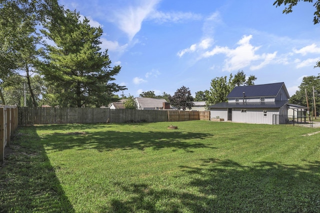 8898 Baker Rd, Stoutsville, OH 43154 - view of fenced backyard