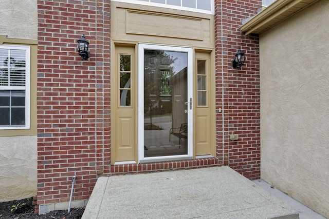 3902 Rivers Run Dr, Lewis Center, OH 43035 - property entrance with brick siding and stucco siding