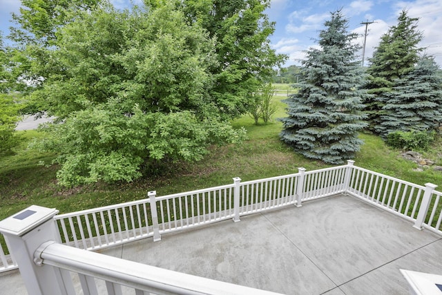 3902 Rivers Run Dr, Lewis Center, OH 43035 - view of wooden terrace