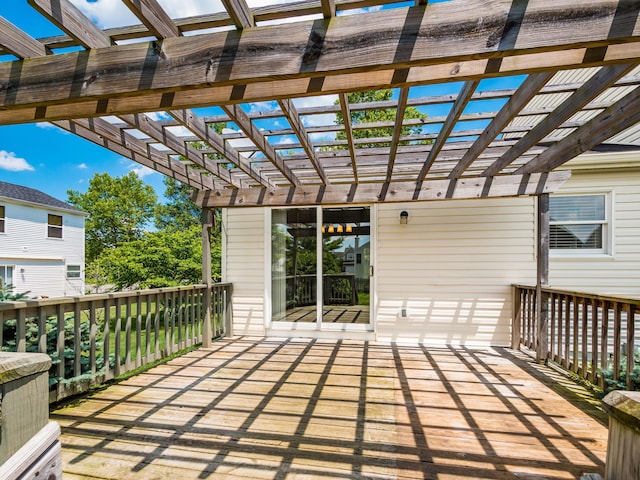 419 Sycamore Creek St, Pickerington, OH 43147 - deck with a pergola