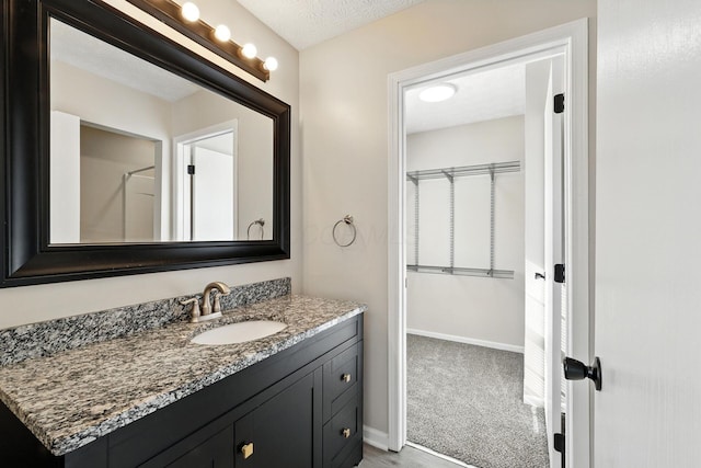1771 Fern Trail Dr, Lancaster, OH 43130 - bathroom with vanity and baseboards