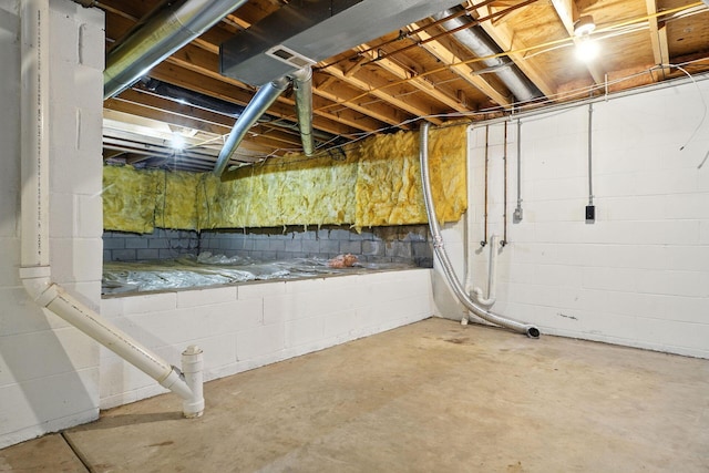 1771 Fern Trail Dr, Lancaster, OH 43130 - view of unfinished basement