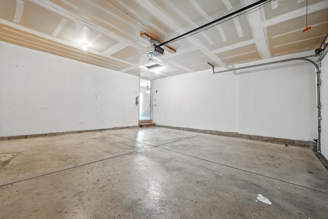 1771 Fern Trail Dr, Lancaster, OH 43130 - garage with a garage door opener and baseboards