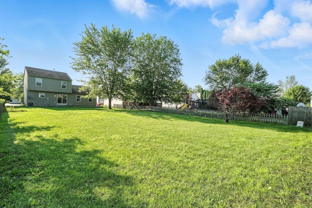 1771 Fern Trail Dr, Lancaster, OH 43130 - view of yard with a playground